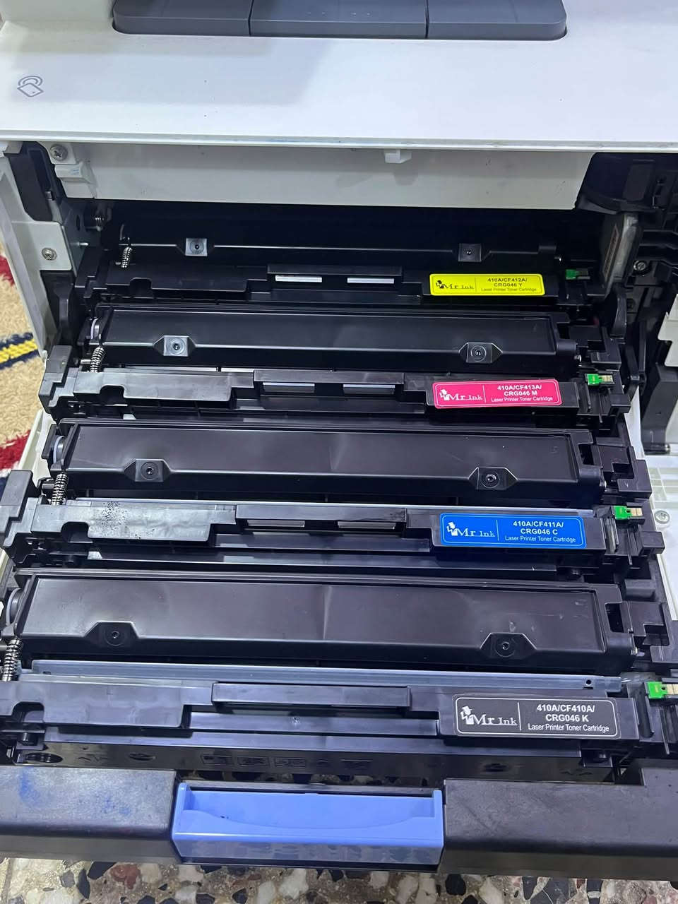 طابعة ليزرية ملونة • HP M477fdw • 4 في 1