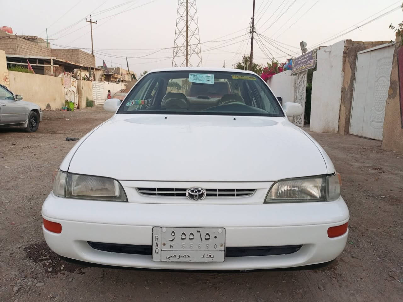 السلام عليكم كورله للبيع موديل 94رقم بغداد سياره مكفوله كفاله عامه ماعده الصبغ مكينه كير حداديه جاهزات تخم تاير  تبريد شغال مكان واسط النعمانيه ***********
