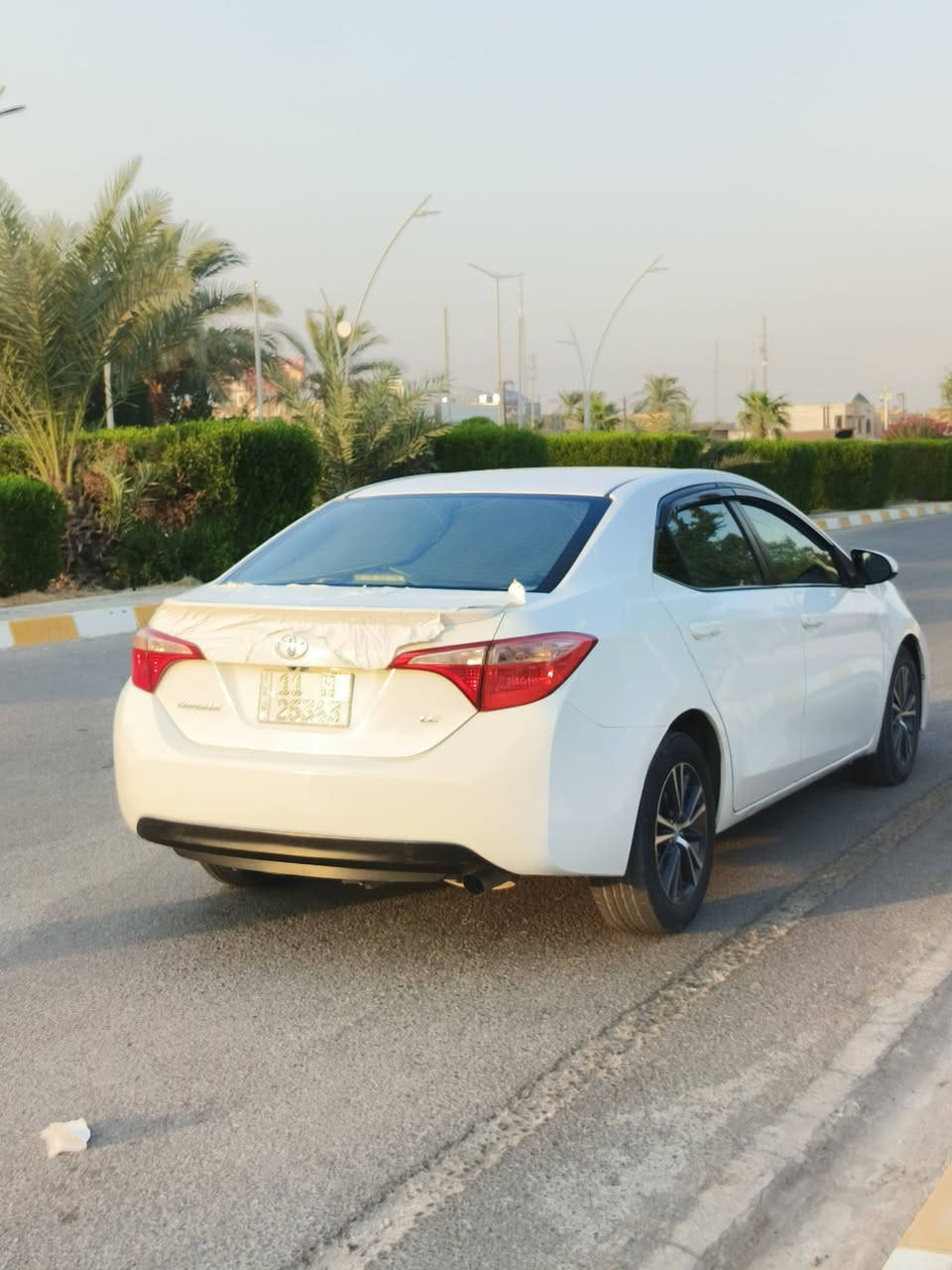 🚘 كورلا موديل2019 امريكي
✅ محرك ١٨٠٠ كير تبريد مكفوول شرط 
✅ مواصفات معروفه 
لون ابيض مميز
* زينون بلادي عالي ناصي 
📌 السيارة نظيفة ومعتنى بها.وجاهزه من كلشي بدون اي نقص 
ملاحظة: السياره ضررها قبق صندوق فقط بدون داخل 
وبيها رش حافه البنيد وبارد بدون دواخل شاصي لغد ارباك كله مكفول 
رقم بغداد 11 انكليزي بأسمي سنويه جديده لل 30
تحويل مباشر 
📞 للاستفسار: ***********
📍 الموقع: تكريت / القادسيه
