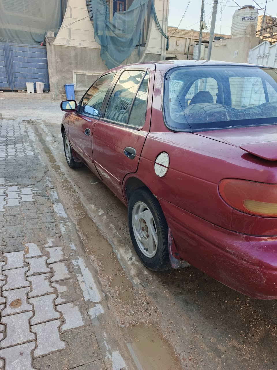 سلام عليكم
كيا سيفا للبيع موديل 95
مصبوغه عام 
محرك مفتوح 
تخم تاير جديد 
رقم بغداد بسمي 

السعر 28$وبيها مجال 
 للإتصال والاستفسار: ***********

مكان السياره: كربلاء
