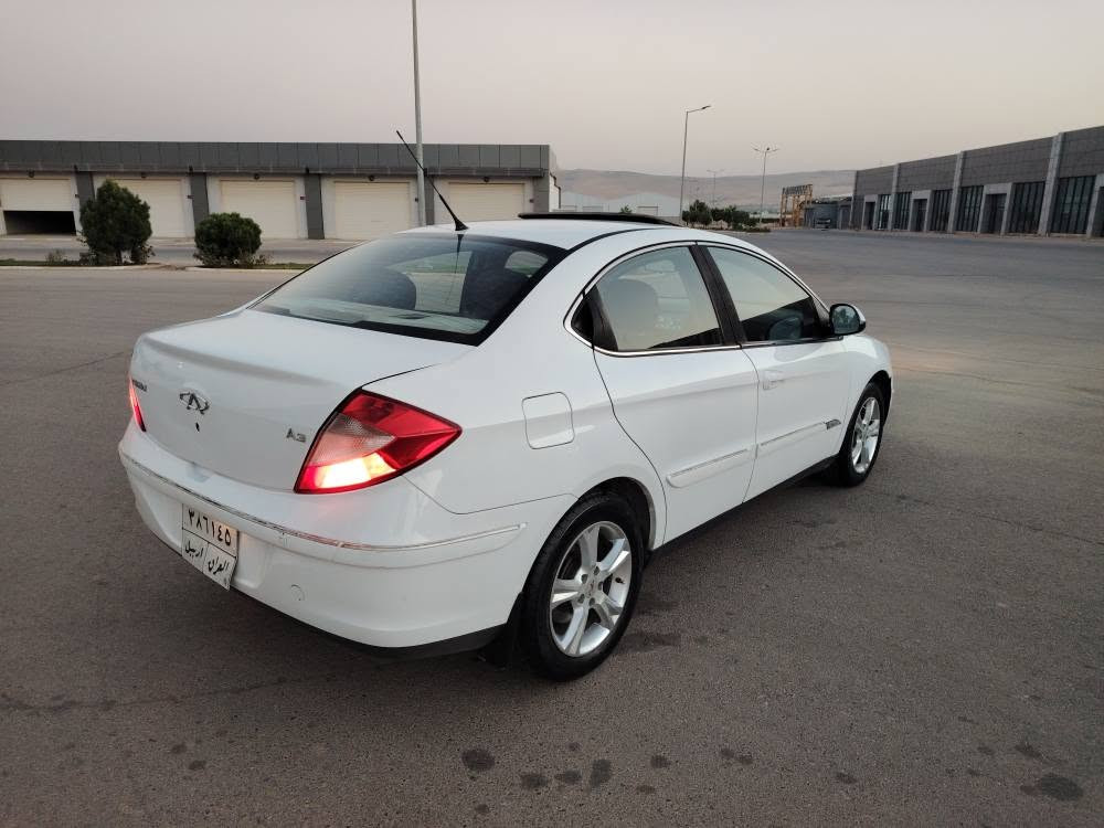 سەرەتا بەناوی خوای گەورە 
شیری  صاڵۆن ۲۰۱۳           CHERY A3 -2013
مۆدێل ۲۰۱۳ 
ڕەقەم هەولێر 
بەشەرتی تەحویل و غەرامەو بڕاوە
مەکینە گەورەی بیلاد 
گێڕ تۆماتیک و عادی 
تەبرید لەسەر سیوچ 
فول فولە 
سڵایدە 
سوکان ڤۆلێۆم 
تەحدید سورعە 
دووگمەی بەفر 
٤ جام کارەبا 
هەردوو ئاوێنە کارەبا 
ناو زەرد 
قفڵ مەرکەزی و کۆنتڕۆڵ بیلاد 
لایت زینۆن بیلاد 
بلاجیکتۆر 
شاشە ئایپاد
٤ تایەو ویلی تازەی لەژێردایە 
دوو پارچە بۆیاخ بێ ناو گرتن
دەعم و لێدراوی نیە 
۱۰٦ هەزار کیلۆ مەتر ڕۆشتوە 
گێڕ مەکینە تەقەو ڕەقەو کارەبای بەشەرت
تێبینی / سەنەوی ۲۰۲۳ مانگی ٥ بەسەرچوە 
سعری ٤٨ گەڵاو مجالێکی برایانە 
بۆ پەیوەندی *********** السليمانية, العراق
