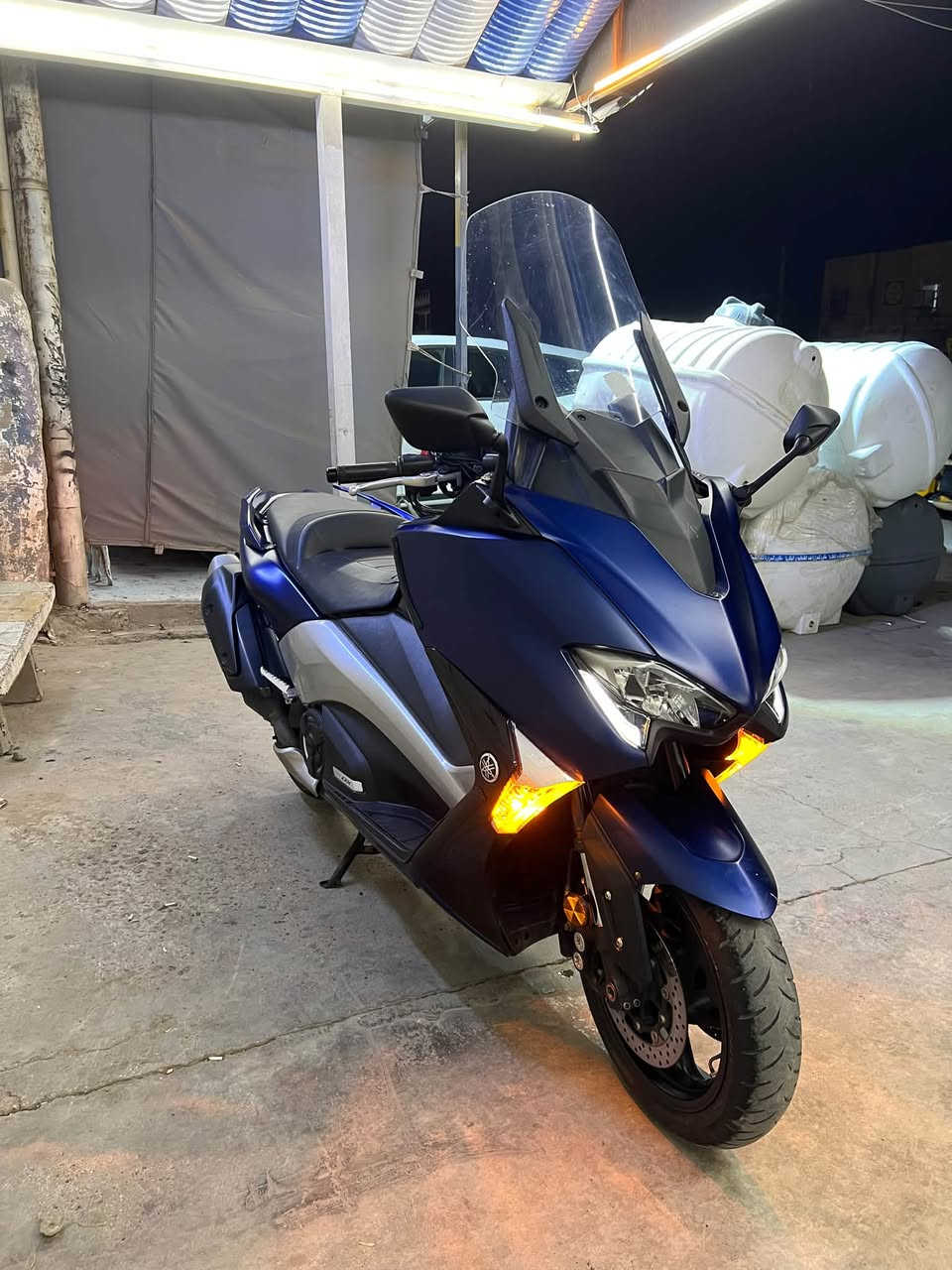 السلام عليكم
للبيع T max موديل 2019dx
الممشى 46 ألف 
الإضافات 
منضومه كاميرات 4k تسجيل صوت وصوره 
السعر اتصل  💸***********
مكاني بغداد الدوره 
الدراجه كفاله عامه من كلشي (بالعافيه عل تصير من نصيبه )
