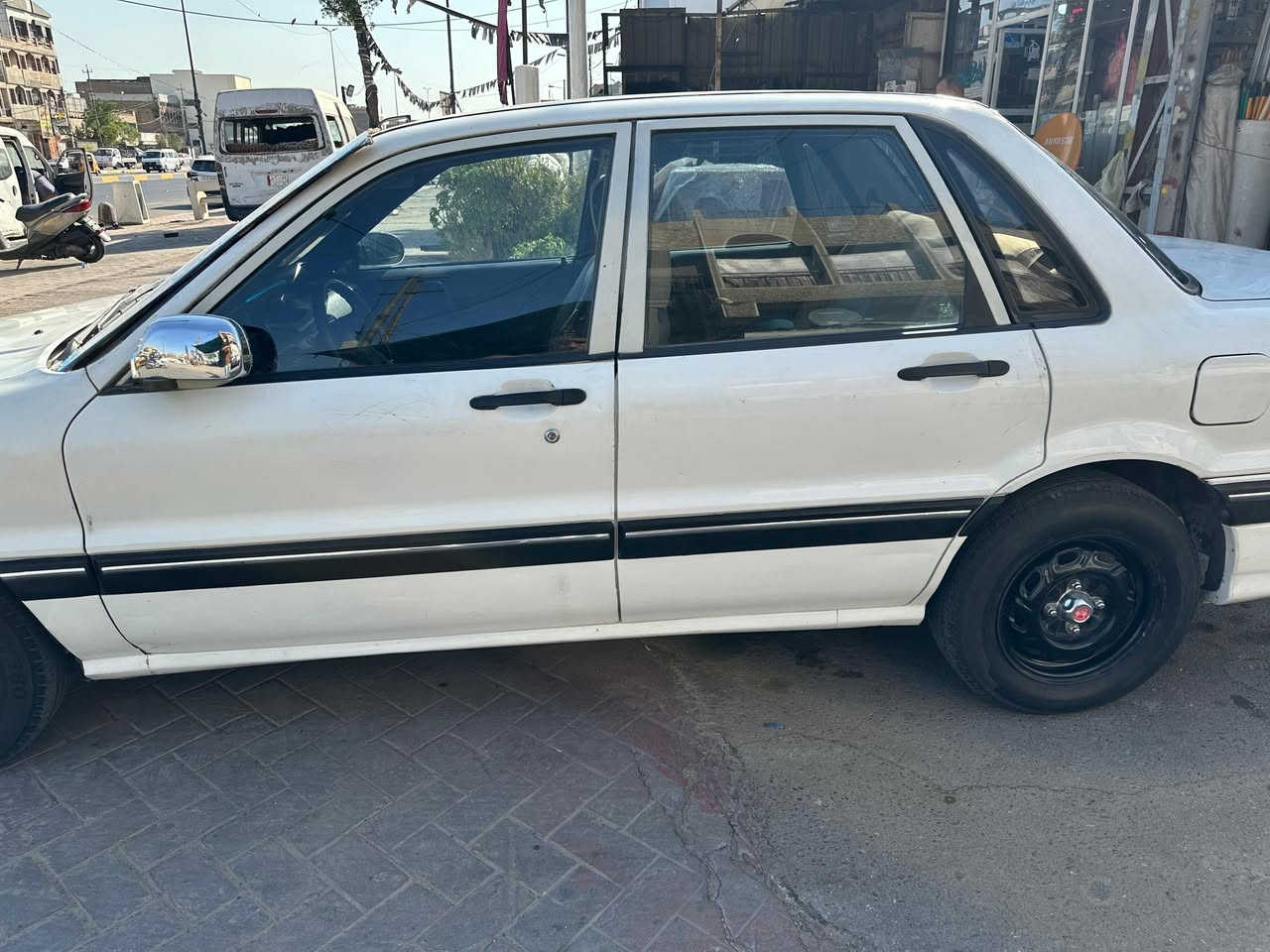 مسيبوشي كالانت موديل 1991 رقم بغداد انكليزي خصوصي باسمي كير اوتماتيك عنوان بغداد مدينه الصدر شارع الداخل الاستفسار *********** 
سعره 33 وبيه مجال
