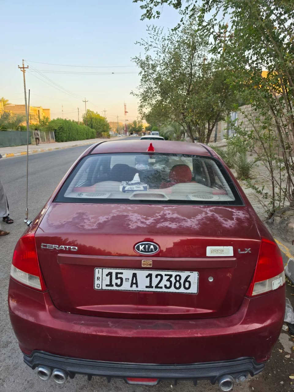 السلام عليكم 
كيا سيراتو موديل 2009 وارد خليجي محرك 1600
كير اوتو  تبريد زين رقم انبار 
موقع السيارة انبار الفلوجة 
للاستفسار الاتصال على الرقم (***********)
