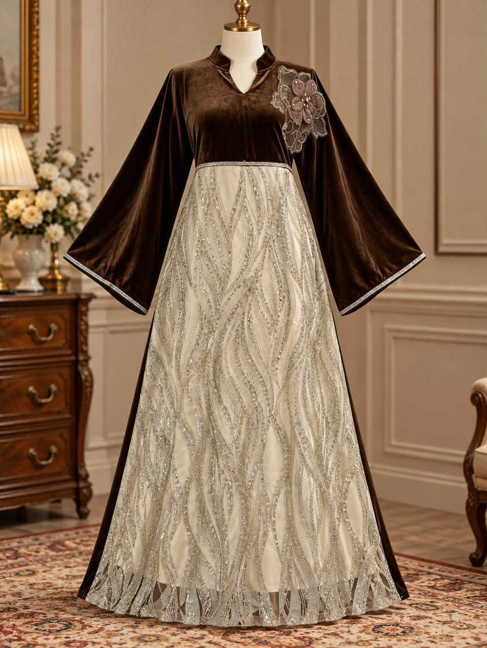 دراعة كويتي • فخمة • مقاسات L-3XL
