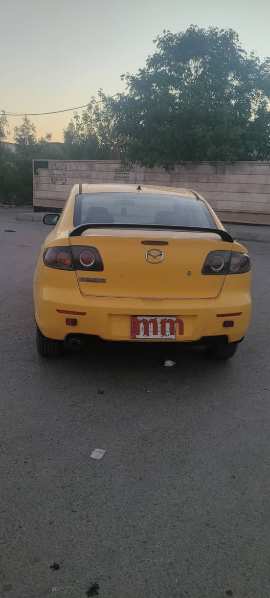 للبيع مازدا 3 زوم 2008 🚗
المواصفات:
- اللون: اصفر 
- الرقم: مشروع وطني ديالى اجرة 
- كير اوتوماتيك ومحرك1600شرط
- تبريد ثلج
- شاشة اندرويد 
-  حداديه جاهزة 
ادريم شفت شويه تعبان 
- السيارة جاهزة للعمل وما تحتاج اي شي

التسجيل: اجرة 
السنوية: جديده 2028
السعر:50 ورقة وبيها مجال بسيط للشراي
المكان: بغداد - الشعب 
للاستفسار: ***********

الصور واقع حال، السيارة باسمي وتحويل فوري

