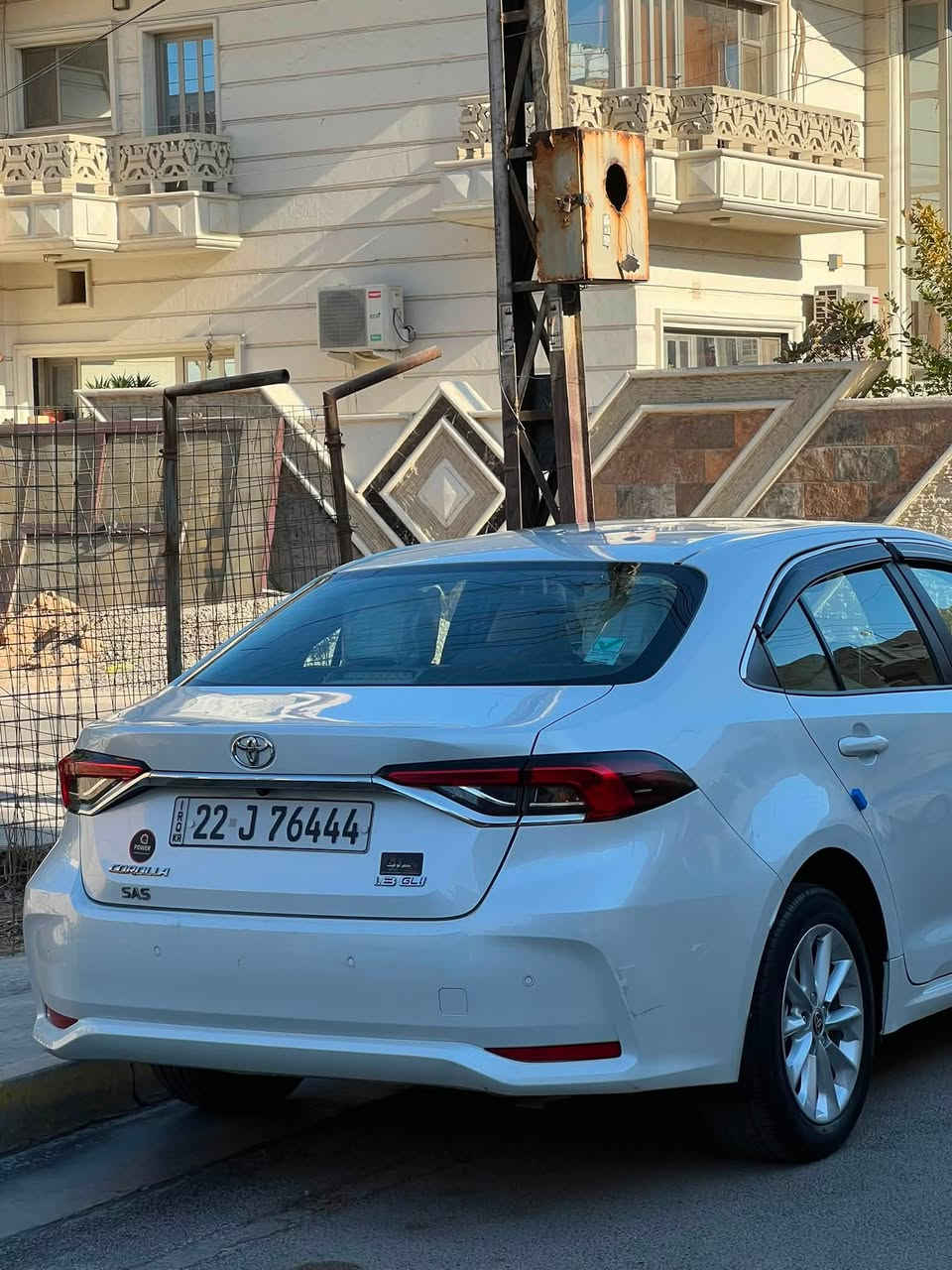 السلام عليكم
كورلا 2022 

ساز خليجيه 

رقم أربيل ب اسمي 

ماشيه 58km

كفاله عامه عدا شبر بارد بالجاملغ الأمامي
والدعاميه الاماميه مصبوغه 
وبيها رصعتين بالهلالين

السعر : 162$ وبيها مجال 

المكان : بغداد العامريه قرب خدمي المطار 

للاستفسار: ***********
