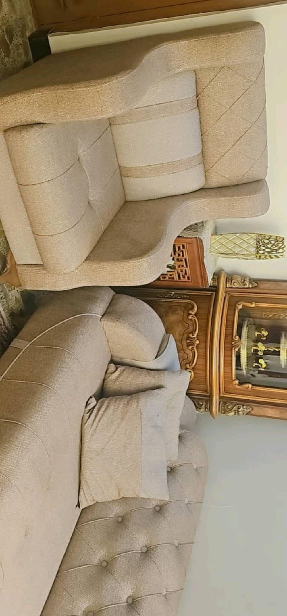 قنفات • نضيفه • طقم ٢+١+٢