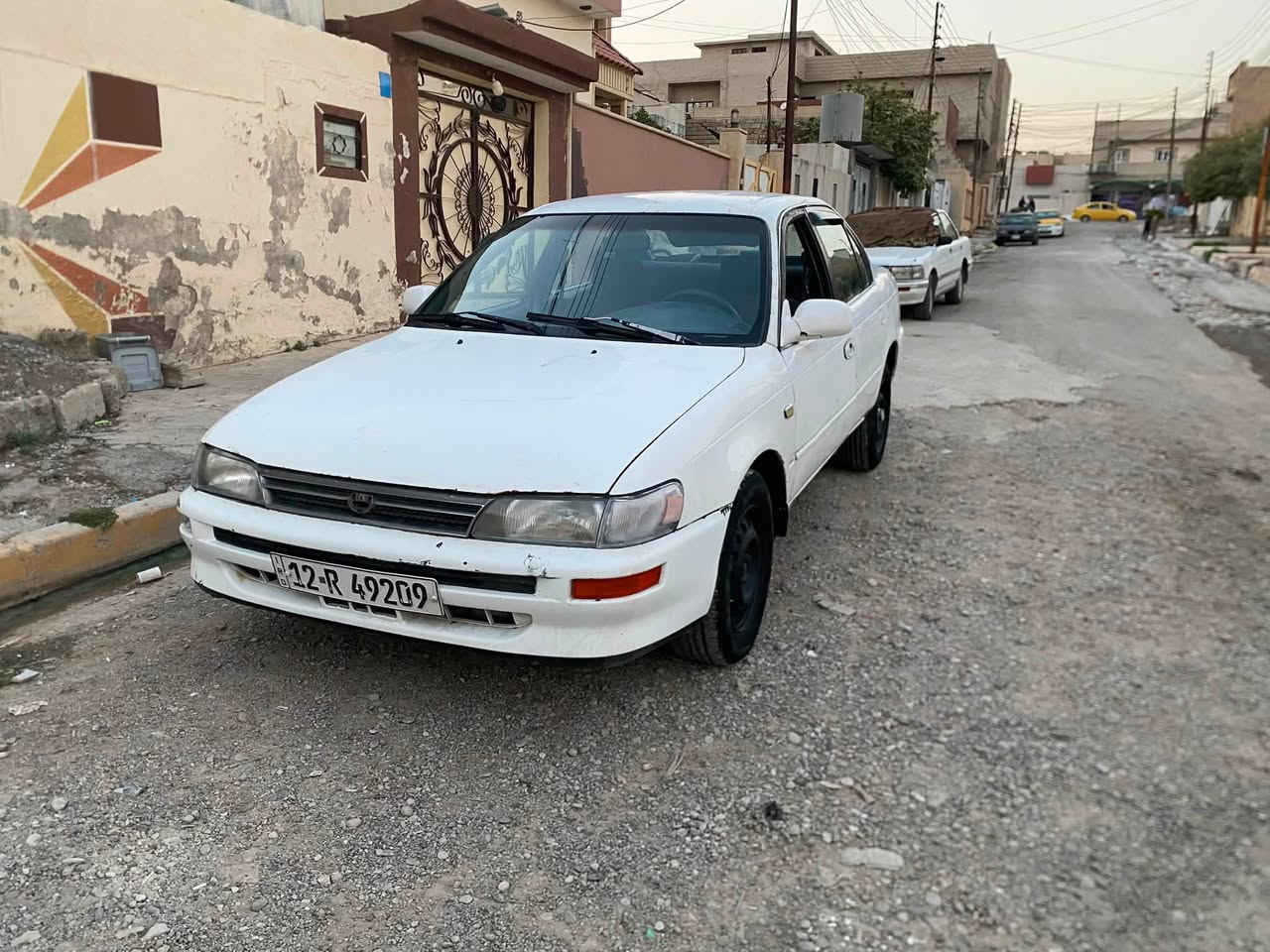 كورلا مودل 1995 رقم نينوى مسطرة سنوية جديدة  مكينة كير شرط مصبوغة عام كابون بانزين الايمن حي نابلس 42 وبيها مجال 

رقم ***********
