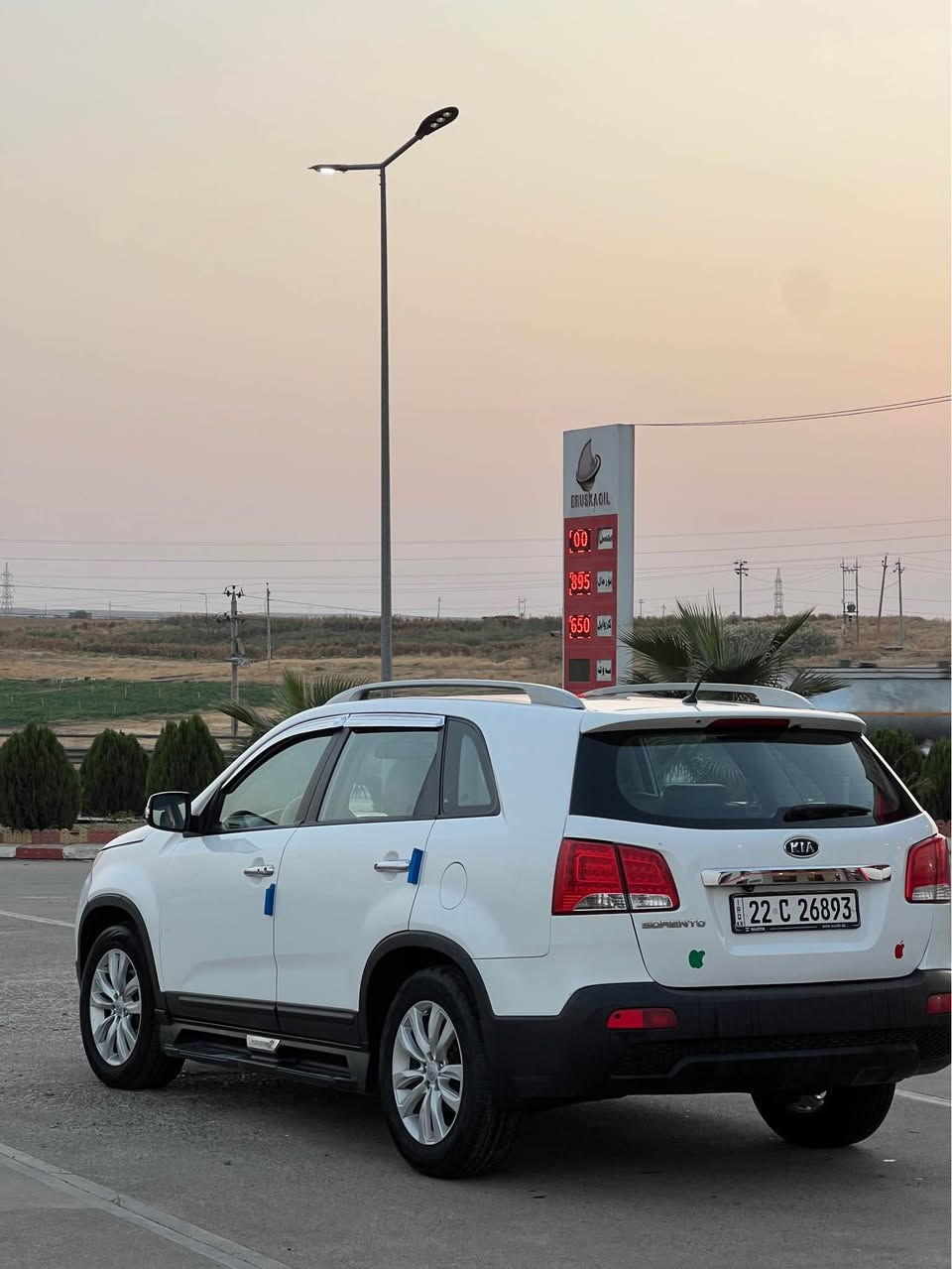 kia sorinto 2011
فول مواسفات
بەسمە
تەعدیل سورعە
ئاوینە کارەبایی
پانوراما سیلاییت
سێ رێز کوشن ٧ نەفەری
کوشن کارەبایی
٢٢٩ هزار رویشتوە 
بستەک بویاغی هەیە لە گەل بوستەک سارد 
بە ناوی خومە 
مەکینە کەپسە 
سەعری ١٤٥ و مجال *********** أربيل, العراق
