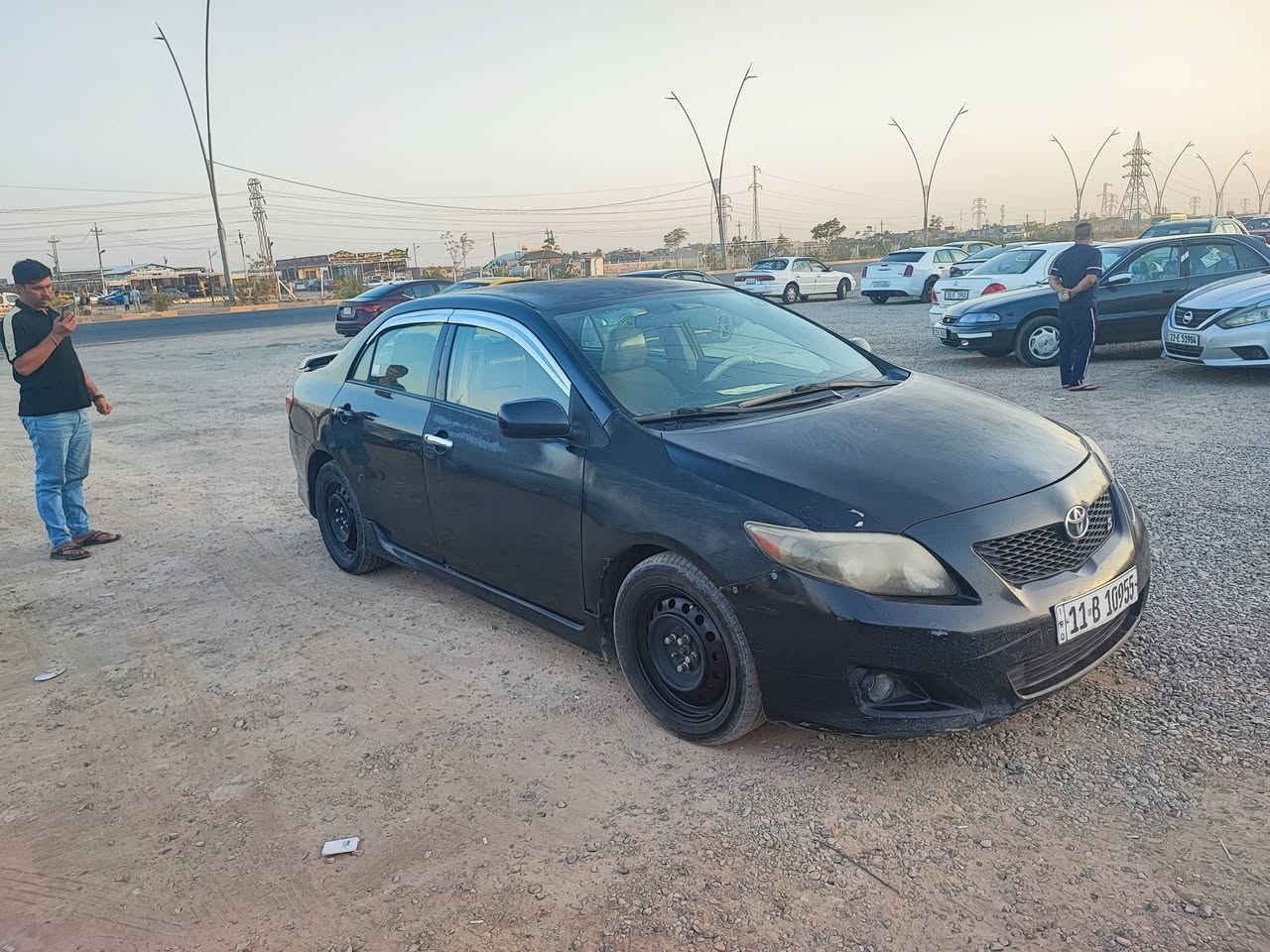 كورلا 2010 وارد امريكي
فئة s سبورت 
حادث جاملغ امامي فقط بدون دواخل 
صبغ 3 قطع جاملغ وباب وبنيد 
كير ومكينة جديدة 
صدر نص عمر 
السيارة جاهزة 
السعر 90 وبيها مجال 
للاتصال 
***********
