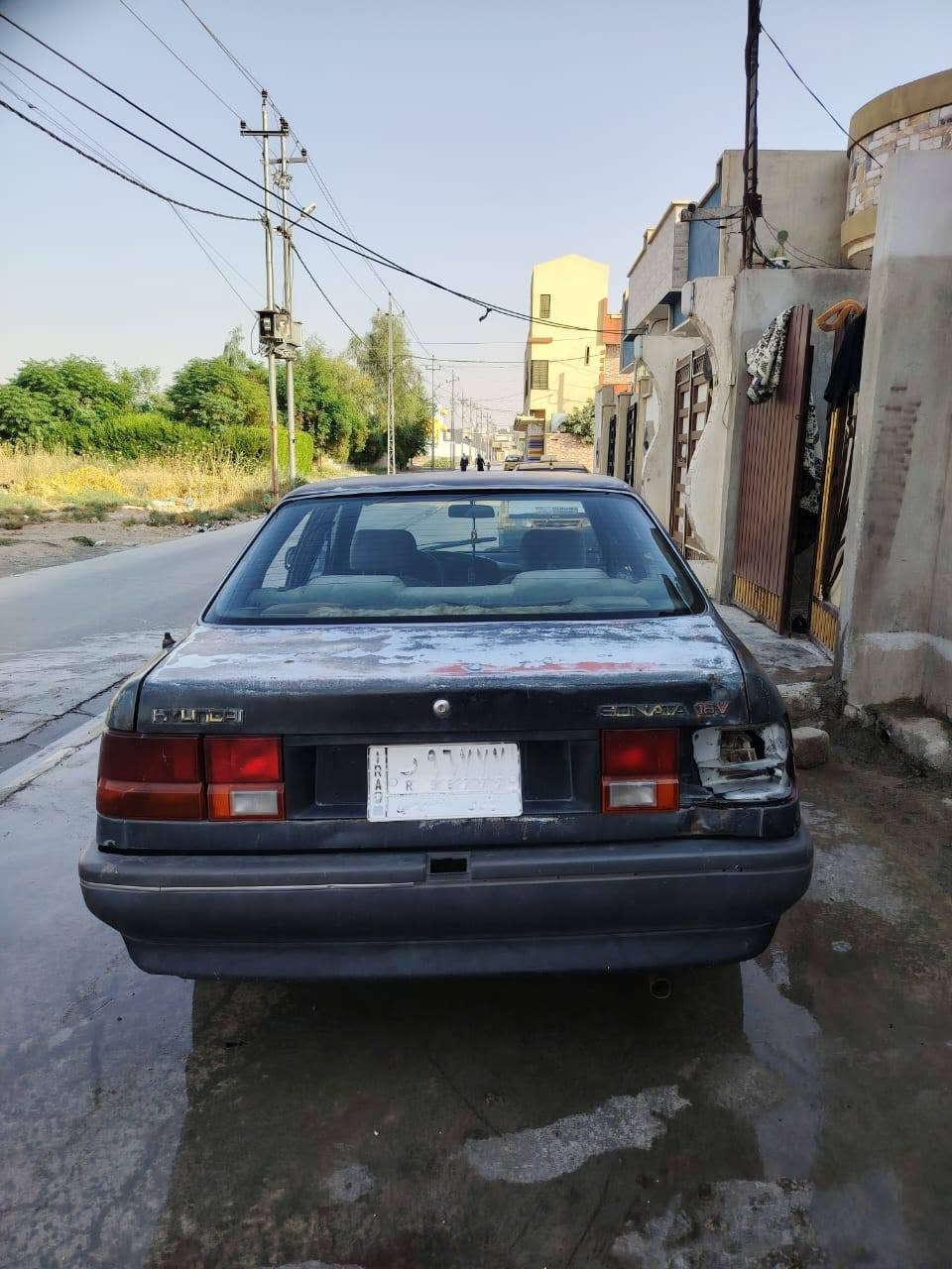 سلام عليكم سيارة سوناتا موديل 1991 سيارة باسمي سنوية لي 2029 كاربون بانزين ماستر السيارة شغالة بس اني ابيعك فحم بفحم تشوفها كدام عينك السعر 15 للاستفسار ***********
