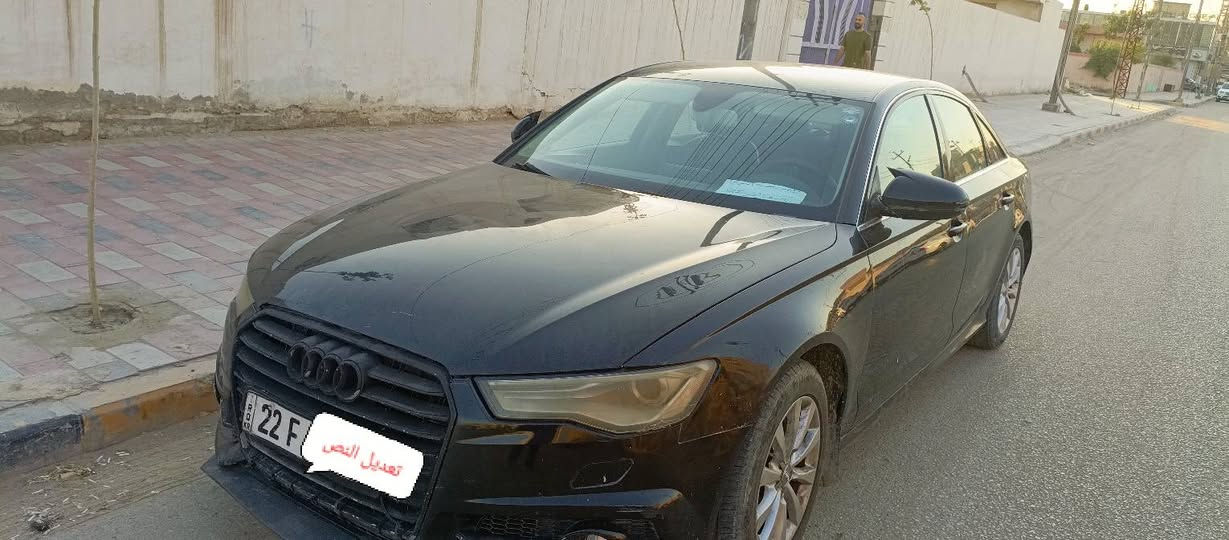 السلام عليكم
اودي A6
مووديل2016 رقم اربيل 
لون اسود كشنات جلد كهربائي
حساسات 
2000توربوا 
سنوية 2028 
كير محرك تبريد كاملة من كلشي 
مكاني النجف الاشرف 
السعر 125للبيع 
رقم الموبايل. ***********
مراوس حسب. بسيارة كوري
