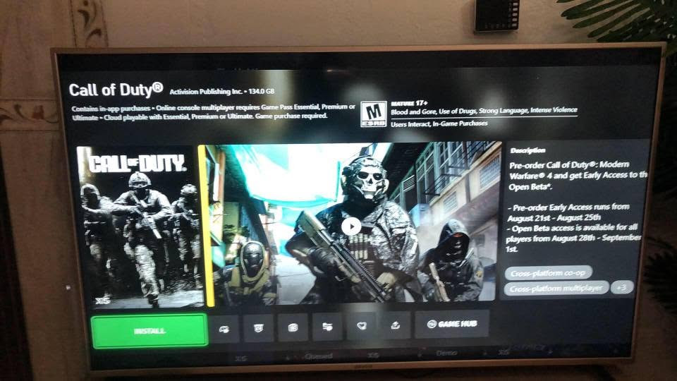 Xbox series 2021نەکراوە 
یەک دەسکی بیلادی و ئەکاونتی لەگەل3یاری بۆ کراوە 
Red dead redemption 
Call of duty 
GTA online 
هەولێر 5عەسارۆک *********** أربيل, العراق
