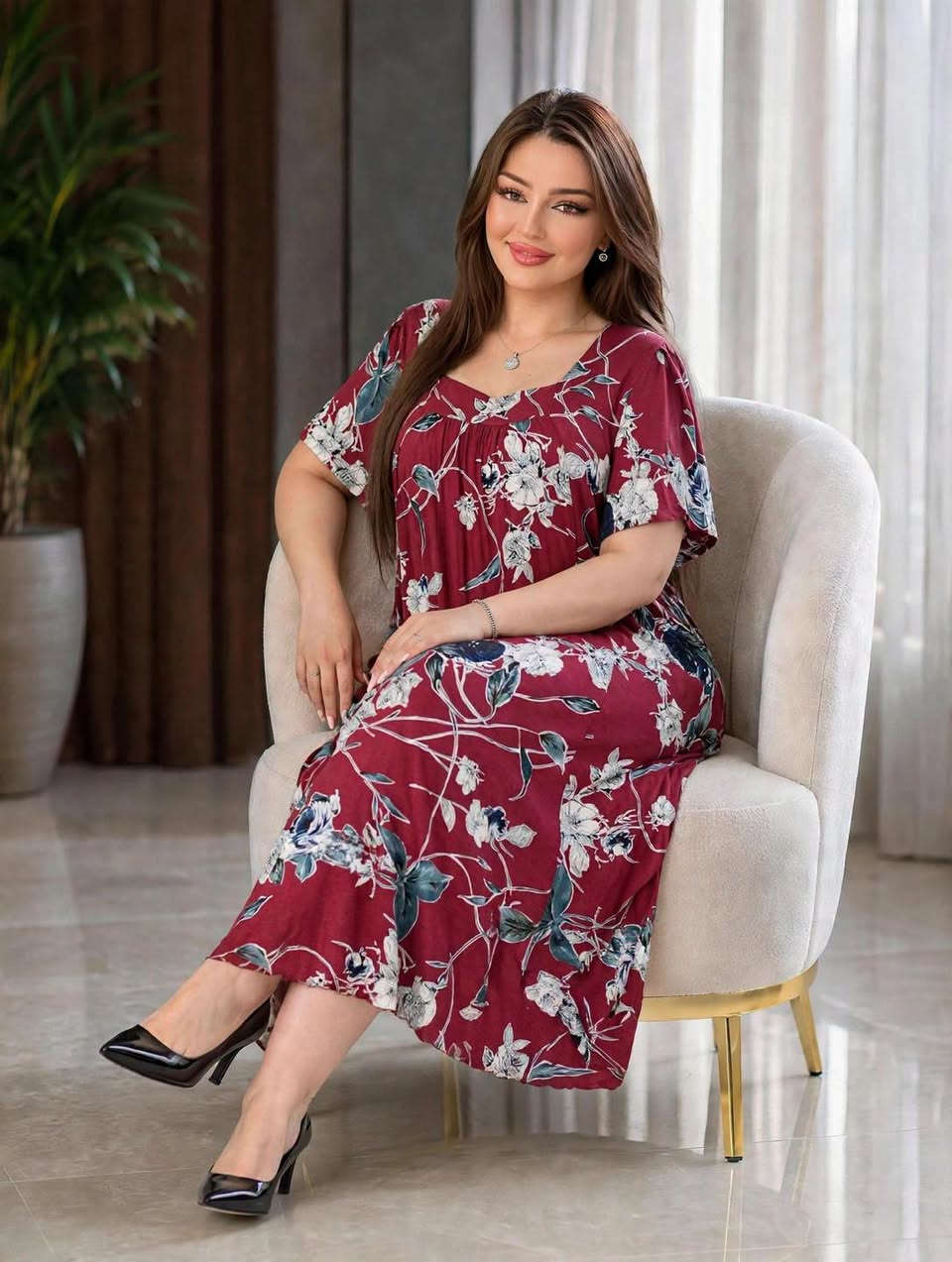قماش زبدة • 3XL-6XL • السماوة