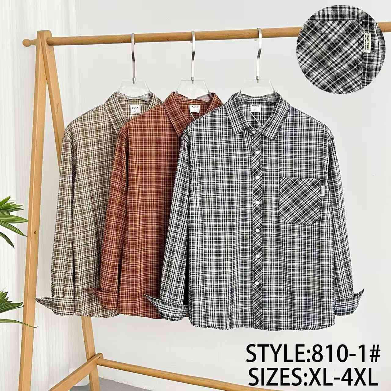 كاروهات ب١٥ الف اخر قطع
يتوفر قياس 4XL

نص مكتوب في الصور:
- STYLE:AG317# SIZES:XL-4XL
- STYLE:810-1# SIZES:XL-4XL
- 730#