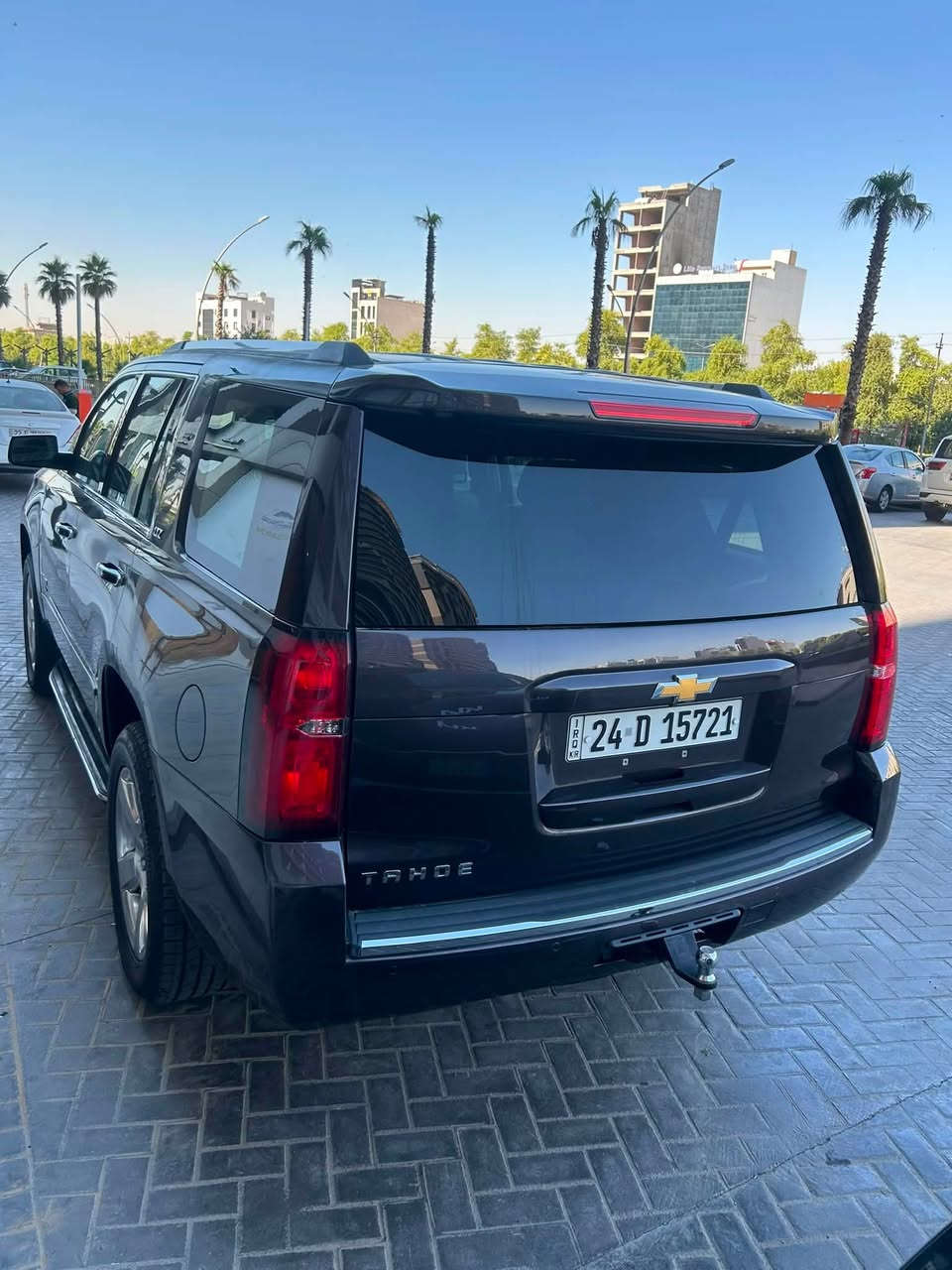 السلام عليكم
تاهو للبيع 2015  LTZ  VIB  فول مواصفات عدا الفتحة 

ماشية 112 مكفوله من الصبغ والتبديل بيها مكانين تعديل بارد و بيها جراد

السيارة كفالة من كير ومحرك  وتبريد كلة مكفول بشرط  برغي واحد ممفتوح بيهم بشرط 

مواصفات السيارة 

بصمة 

شاشة قاصة 

كشنات (تدفئة +تبريد)

كشنات كهربائي 

كشن منفصل سياحي (VIP)

مري شفط 

قفل صندوق كهربائي 

حساسات خلفية 

رادار امامي  

رادار جانبي 

نقطه عمياء 

تحديد مسار 

داتا شو 

كشن هزار 

جكات جوبلس 

دواست بانزين كهربائي 

ستيرن كهرباء 

 السعر 280 ومجال 

مكان السيارة اربيل /شارع 40 / معرض اوتو براند 

علي ***********
