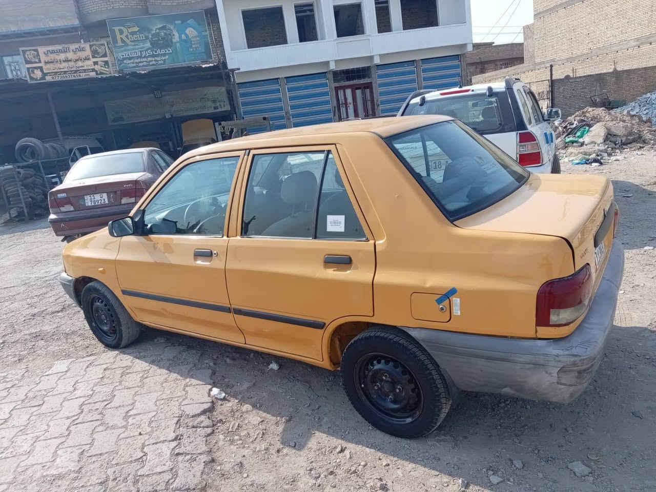 سلام عليكم سيبا مديل 15للبيع سياره مكفوله من ضربه تبديل كير مكينه كفاله تبريد كله سياره بلادي شريه يتصل *********** اني مكلف بل نشر  مكان بغداد  بلديات ضباط  تحويل ثاني يوام
