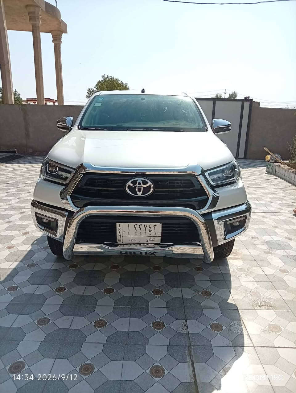 هايلوكس موديل 2022 سعودي سنويه ال 28 سياره مكفوله كفاله عامه ماعده بارد بسيط موضح في اصوره مواصفات فورويل تبريد قطعتين تبريد الكراسي الاماميه مثبت سرع ماشيه 122الف  السعر 315$المكان السماوه السوير التواصل ***********
