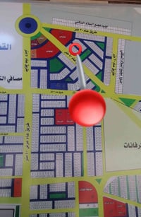 عرصه للبيع ٢٠٠ متر مقاطعة ٥٠ خلف مجمع السلام  موقع مميز جدا  السعر: ٣٠...