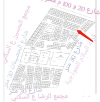عرصة تجارية • طابو صرف • ١٢٠م ١٢٥م ١٢٨م