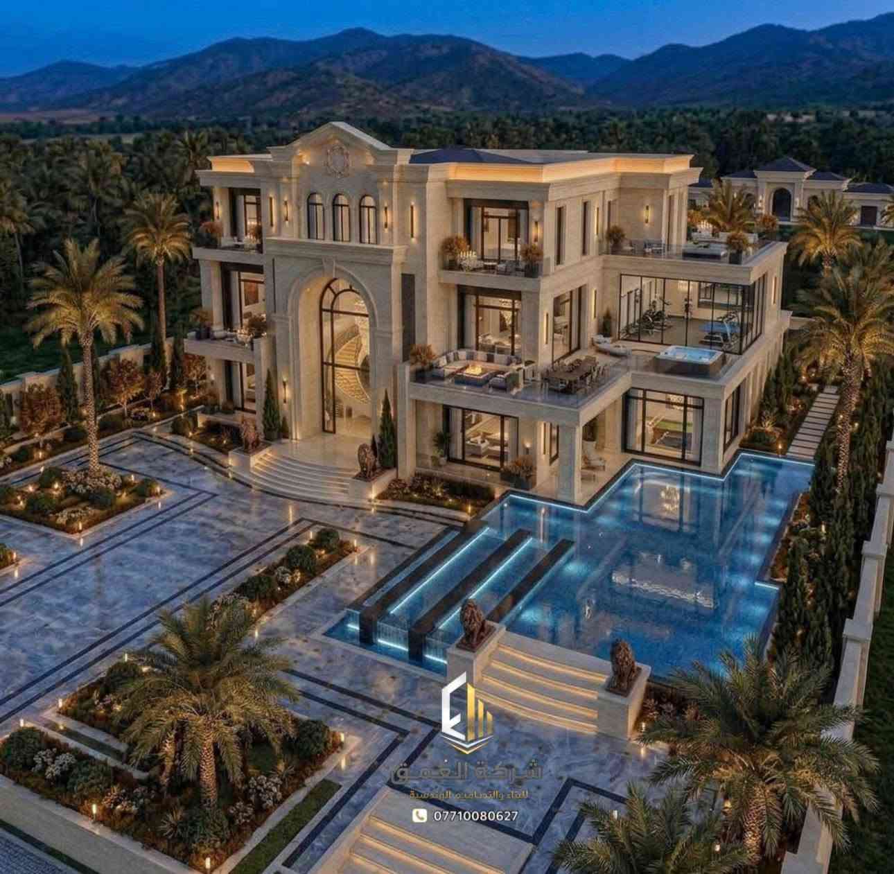 شركة العمق • بناء ومقاولات • تصاميم هندسية