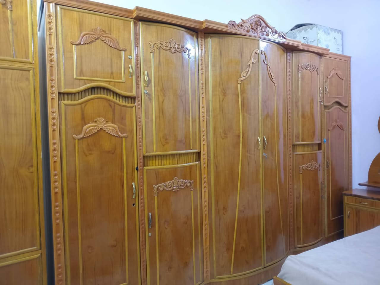 غرفه نوم جديده للبيع
الستفسار ***********
