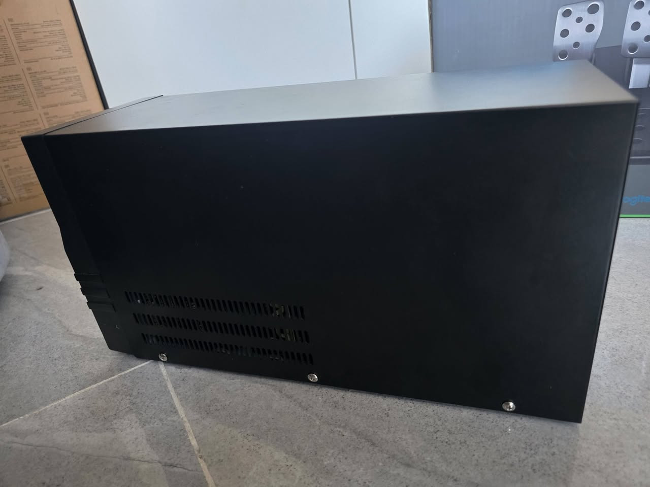 للبيع يو بي اس اوفلاين براند getx حجم 2000va/1200w نظيف كلش ياخذ بطاريات 12v×12a يعني يشتغل وقت اطول ب 10 دقايق من غيره ومبدل بطاريات long قبل جم شهر // سعرة 65 الف قفل // مكاني بغداد-الدورة وتوصيل ما عندي // ه‍ ***********
