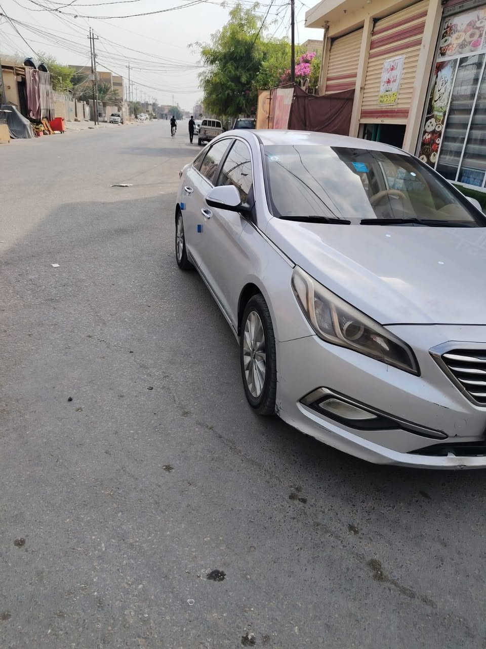 سوناتا 2018 وارد كوري خط واحد اصل بنزين بيها بس باردين وتعديل بدون قطره صبغ والباقي كفاله عامه رقم بغداد دولي اوتوماتيك فول عده الفتحه  محرك 2400 GDi السعر 120 الاستفسار اتصل بل رقم ***********
