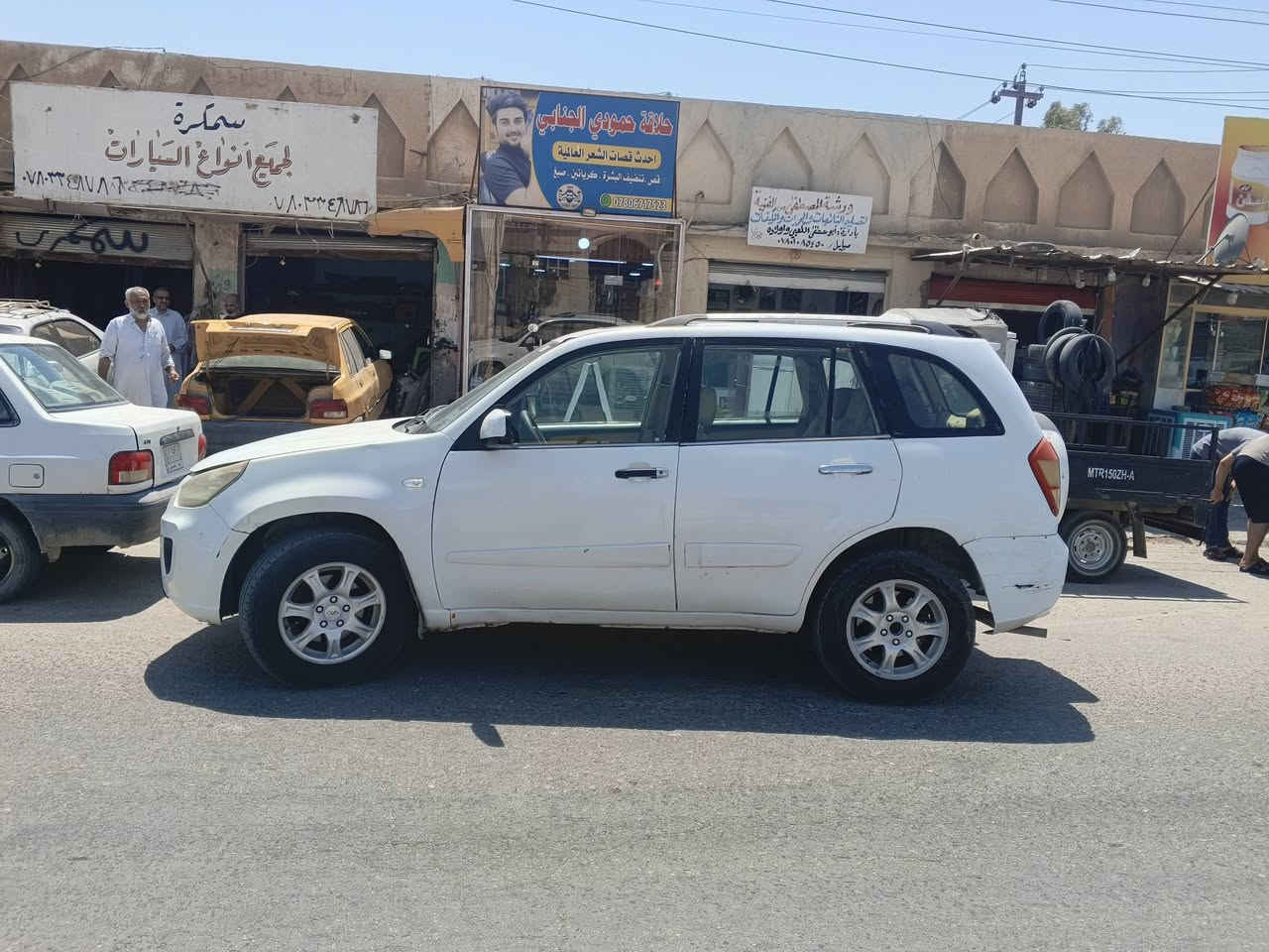 السلام عليكم سياره تيكو للبيع رقم قادسيه راعيه بالنجف 
اواجهك وياه سنويه ساقطه كير ومحرك زينات تبريد شغال بيه ضرب بالوره ومصالحيها ابيع اسويج الك يمي اواجهك براعيه سنويه ساقطه من18 غرامه ماعليها *********** واتساب
السعر 40 وبيها مجال تجي دگلب وتقتنع
