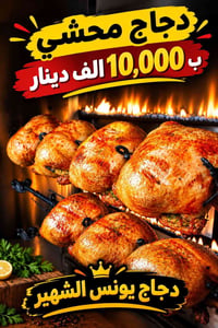 دجاج محشي • تقاطع الزمله • حجز فقط