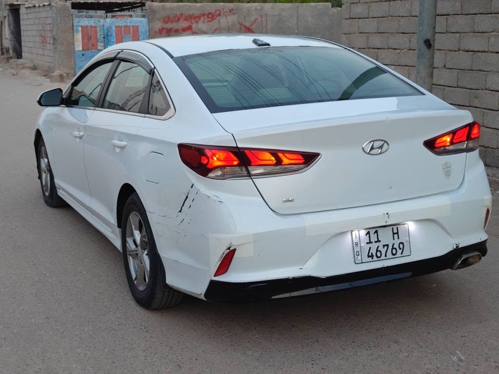 سوناتا 2019 امريكي السعر 107 حادثهه جاملق خلفي بدون دواخل حوض تكم سليم 
***********. رقم بغداد حره بأسمي تحويل ثاني يوم سنويا جديده تبريد ثلج شرط  حداده نضيفه ترايك لربيل تخم تاير جديد مكينه وگير كفاله ((((بيهه تبديل قبق الجاملق الخلفي وبيهه رشات صبق قليل اثر التكشير ))))) البصرة, العراق
