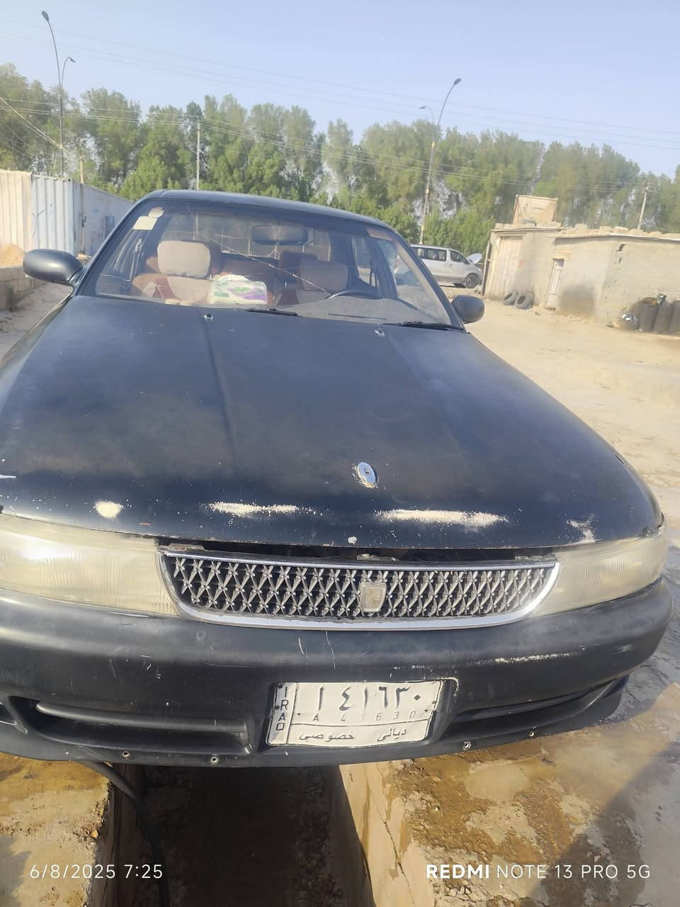 شيزر مكفوله من الكص والعيب شرعي
مشروع وطني المالك شرعي جاري 
تريد وكاله تريد تحويل
سعر 27 وبيه مجال 
المكينه كايمه 2500
رقم تليفون ***********

نص مكتوب في الصور:
- 6/8/2025 7:25
- REDMI NOTE 13 PRO 5G
- 6/8/2025 7:25 REDMI NOTE 13 PRO 5G