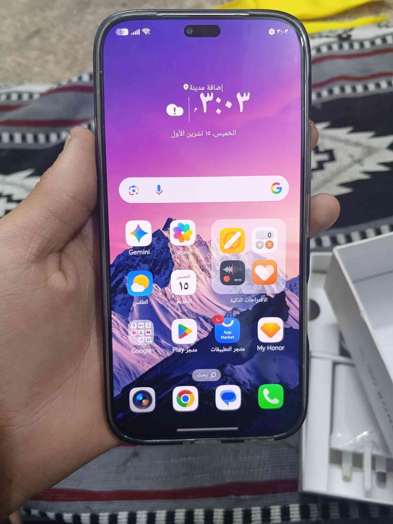 هونر ٦٠٠ لايت • مستخدم يومين