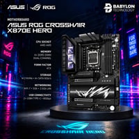 🔥 تجميعتك تستحق أساسًا بمستوى ROG!  اكتشف ASUS ROG CROSSHAIR X870E HER...