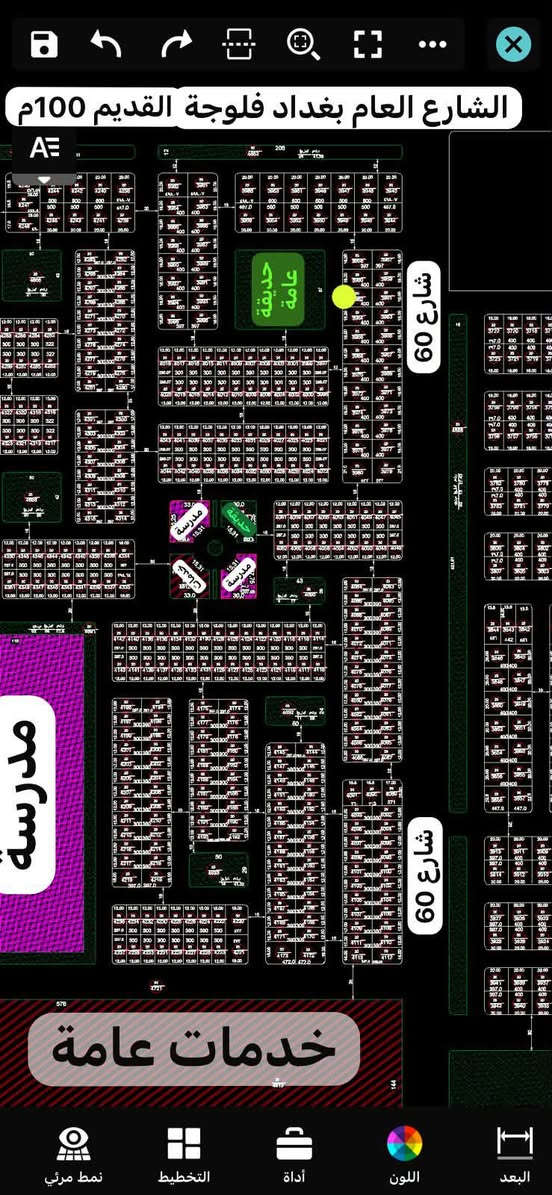 🟡قطعه ارض مميزه على حديقة في حي الجامعة (كيفية الكرمة)ضمن قضاء الكرمة التابع للانبار
تقع خلق شارع 60 وقرب الدور التي تم بناءها مؤخراً  وهي خامس قطعة عن الشارع العام بغدادفلوجة القديم 
👈رقمهه(3962)
👈مساحه 400 متر
 👈الواجهه 16
👈النزال 25
👈الشارع 15
👈(السعر خاص) بي مجال تم تأشيرها باللون الاصفر 🟡للتواصل على الرقم***********
اوالواتساب اوالماسنجر
https://www.facebook.com/share/g/19EN3Ee4TN/?mibextid=wwXIfr
