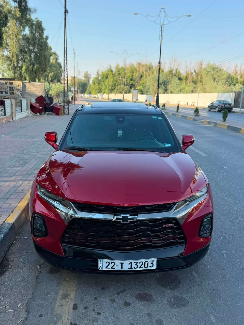 السلام عليكم 

شوفرليت بلايزر 2022 بأسمي 

محرك 6 .. 3600 

المواصفات:RS اعلى فئه

•تشغيل عن بعد

•حساسات خلفيه

•رادارات

•صندوق كهربائي

•نقاط عمياء

•مانع تصادم

•تعديل مسار

•كشنات تدفئة تبريد اللمامي 

•كشنات كهرباء

•شاشة ابل كار بلي و اندرويد اوتو

• شحن لاسلكي 

•5 كامرات 360

•هاند بريك كهربائي 

•مثبت سرعه

•رادار امامي

•قطعتين تبريد

•كشنات خلفيه تدفئة

•بانوراما

• لون ماروني سقف اسود مثبت بالسنويه

• حادث حافة البونيد رصعات فقط صورة الحادث مرفوقه مع صوره رقم الشاصي

• سياره جديده مال جناي والله ماشيه 66 الف ميل

السعر225 بيها مجال قليل 

للاستفسار ع خاص او على الاقام التالية 

***********

***********
