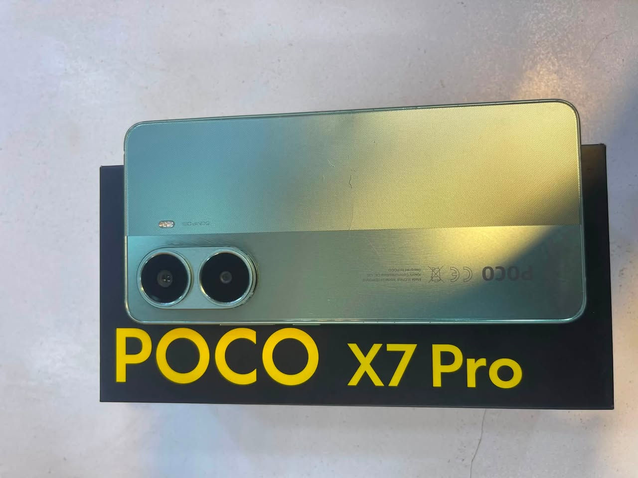 سلام عليكم 
بوكو x7 pro 
256 
‏كامل غراضه
8 +8 
١٢٠ فريم
كربلاء حي الوفاء
*********** 
واتساب
***********خط
