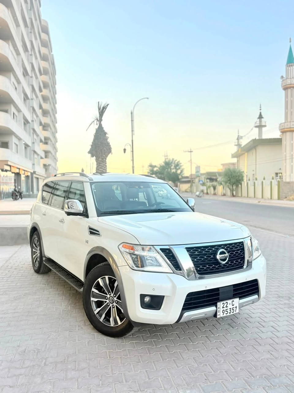 ‎‏ NISSAN ARMADA 2018 SL
نيسان (ارمادا 2018) فول مواصفات SL
فول مواصفات ١/١ محرك ( V8 5.6L ) ثمانية سلندر
ماشيه (100) الف  حقيقي سياره فول مواصفات واحد على واحد محرك _(5.6L)-(v8)
گير محرك بشرط جديد كله على وضع بيلادي
سيارة ( مكفولة كفالة عامة من كلشي) بدون شخوط ورصعات 
سيارة جديد حيل حلوه  نضيفة
مواصفات
( بصمة - فتحة - داخل اسود  - خمس كاميرات - رادار أمامي و خلفي - رادار جانبي - تشغيل عن بعد - صندوق شفت - ٧ راكب - كشنات جلد - كشنات تتفيئة - كشن و ستيرن خزن -تبريد مركزي - حصاص أمامي و خلفي - لايت ليد و زينون - داخل فورميكا -  بعد )
◽️محرك كير  بشرط مامفتوح
مكاني كركوك داخل المدينة
السعرر 243$ وبيها مجال بسيط للشراي
رقم اربيل دولي بسميً السنويه ورقم كلها جديد بشرط تحويل و غرامة 
◽️موبايل☎️ /***********
