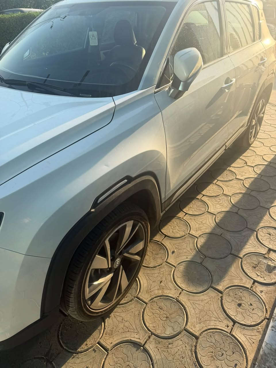 شانجان cs35 موديل 23 جديده لوووك ماشيه 16 الف كفاله فقط حافة البنيد موضح بالصوره فول مواصفات محرك 1400 تيربو بانزين عادي بالضمان بعده السعر 20 مليون مكانه بغداد الجديده ***********
