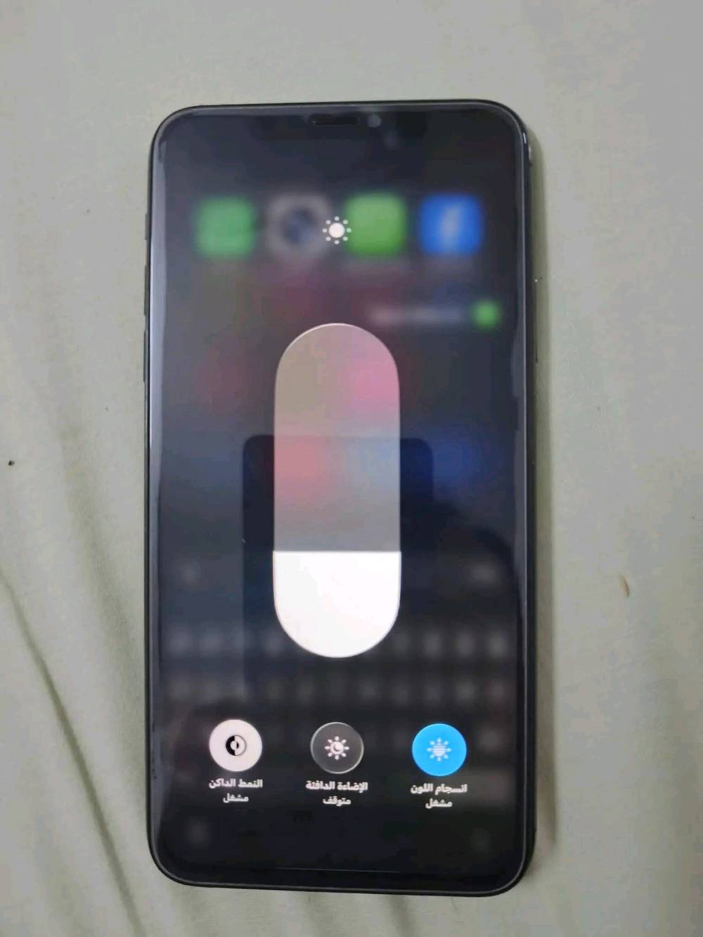 للبيع iPhone 11 Pro Max بحالة جيدة، مناسب للاستخدام اليومي.
📱 الموديل: iPhone 11 Pro Max
🎨 اللون: رصاصي
💾 السعة: 256GB
🔋 البطارية: مبدلة بنسبة 100%
بشاشة مبدله 
صمه وجه ماتشتغل فيس أيدي
💰 السعر المطلوب:225 الف دينار عراقي (قابل للتفاوض بالمعقول)
📍 العنوان: بغداد – حي أور
📞 للتواصل: ***********
ملاحظة: الجهاز جاهز للفحص عند الاستلام، والبيع نقدًا. يرجى التواصل للجادين فقط