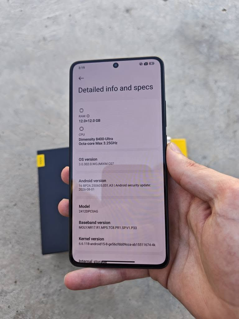 📱poco x7 pro 5g  ✅  ٥١٢گیگا

نرخ: ٤٢٥هەزار 
بە زەمانی یەک هەفتە

🔋پـــاتری 99 

📦کامــل ئەشیا  %99 خاوێن

💾 ڕام 12+12 و 512 گێگا 

💳 2سیم و ئیسیم 

🔋پاتری 6000 هەزار و 90 وات فاست چارج 

🎮🎰 PUBG 120 FPS 🏆

ip 69 دژە شکانو دژە ئاوە تا قوڵای ٢مەتر 

📞 ***********  وەتسئەپ دخان, السليمانية
