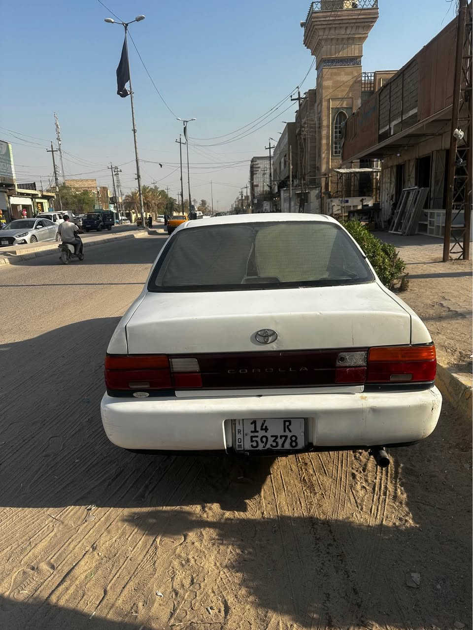 السلام عليكم
كورلا مديل91 محرك1800 رقم انكليزي مشروع وطني سنويه بسمي لسنة29 
تايرات 4 جدد غرفه جديده
السعر55 بيها مجال  
***********
*********** الزبير, البصرة
