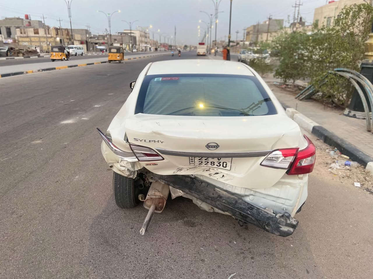 نيسان سنتره • فول مواصفات • بيهه حادث