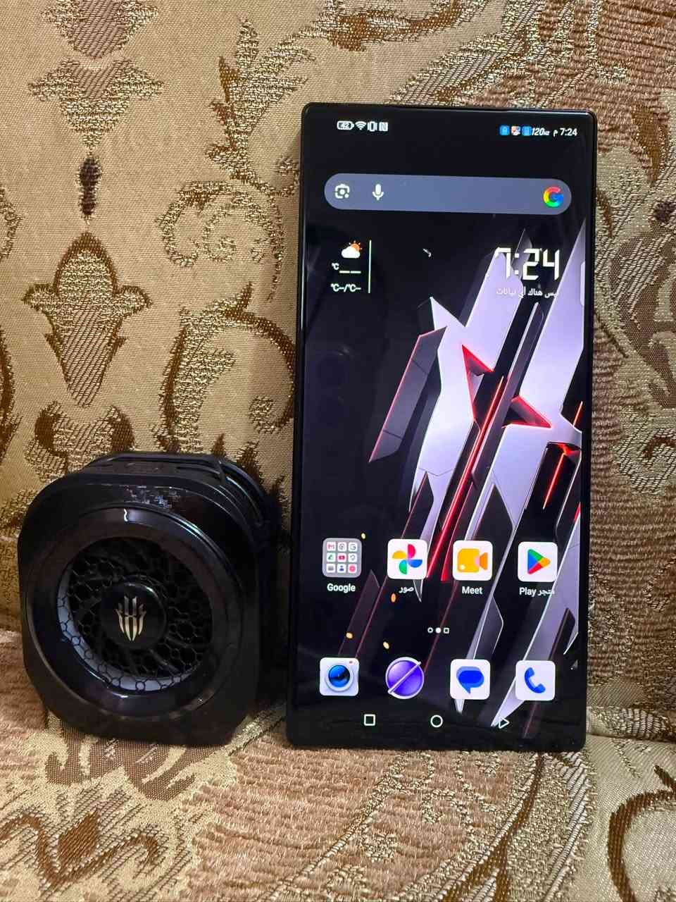 Red magic 9 pro
الجهاز استخدام قليل نضيف كلش ملحقاته كامله شاحنه وكارتون ومبرد الخاص بلريد ماجك مروت وكآمل وجاهز للألعاب تريد تشيل الروت فقط فرمت الجهاز 256 كيكا الذاكره الداخليه 15 كيكا السعر 675 الف للتواصل واتساب ***********
