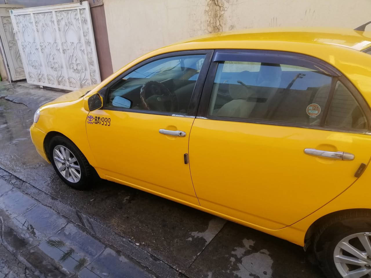كرولا نحله موديل ٢٠٠٧ كندي حجم محرك ١٨٠٠ اوتماتيك
ضررها معلوم بالصورة
بيها تبديل جامرلغين سايق وسكن أمامي وباب خلفي سكن بلادي ونفس لون
السيارة كير محرك تدفئة كهربائيات شرط
دفتر بانزين بيها
سيارة بيها تصفية طبعا لي تكسي بيها تصفية أماكن تصفية مابيها ضربة نهائيا
سنوية لحد ٢٠٣٠ شرط تحويل وكاله
دواخل نظيف
سقف تكم صندوك وأكثر من نص بونيد مابيها معجون
طرف سايق بيها تصفية قليل
تبريد يحتاج فريزر فقط كمبريسر وراديتر كلها جديد بالكارتون
تايرات نص عمر
رقم صلاح الدين

سعرها ٦٣ بيها مجال
الله يخليك مو شراي لاتعلق تعليق سلبي رحمه لوالديك
وكلشي واضح بالمنشور
مكاني كركوك ***********
اعيد سعرها ٦٣ ورقة

واذا اكو مراوس وية كريت ويل نظيف او byd g3 اوتو او عادي هم نتراوس

نص مكتوب في الصور:
- vininspect.com/a