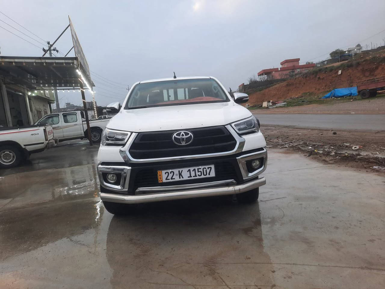 toyota Hailux 2017
‎تۆیۆتا هایلوکس 
‎مۆدیل : 2017 گێرو تۆماتیک 
‎تەنها دوو شوێنی تعدیلە 
‎بستەک لە بۆنیدی سبوخە
‎سەنەوی ڕەقەمی نوێیە
‎260 هەزار ڕۆیشتیە 
‎800 هەزار غرامەی لەسەرە 
‎گێرو مەکینە و ئەکسل بەشەرت 
‎شوێن : ناحیەی بالیسان 
‎ڕەقەم تەلەفۆن ***********
‎   ( نرخی: 230 وەرەقە )
