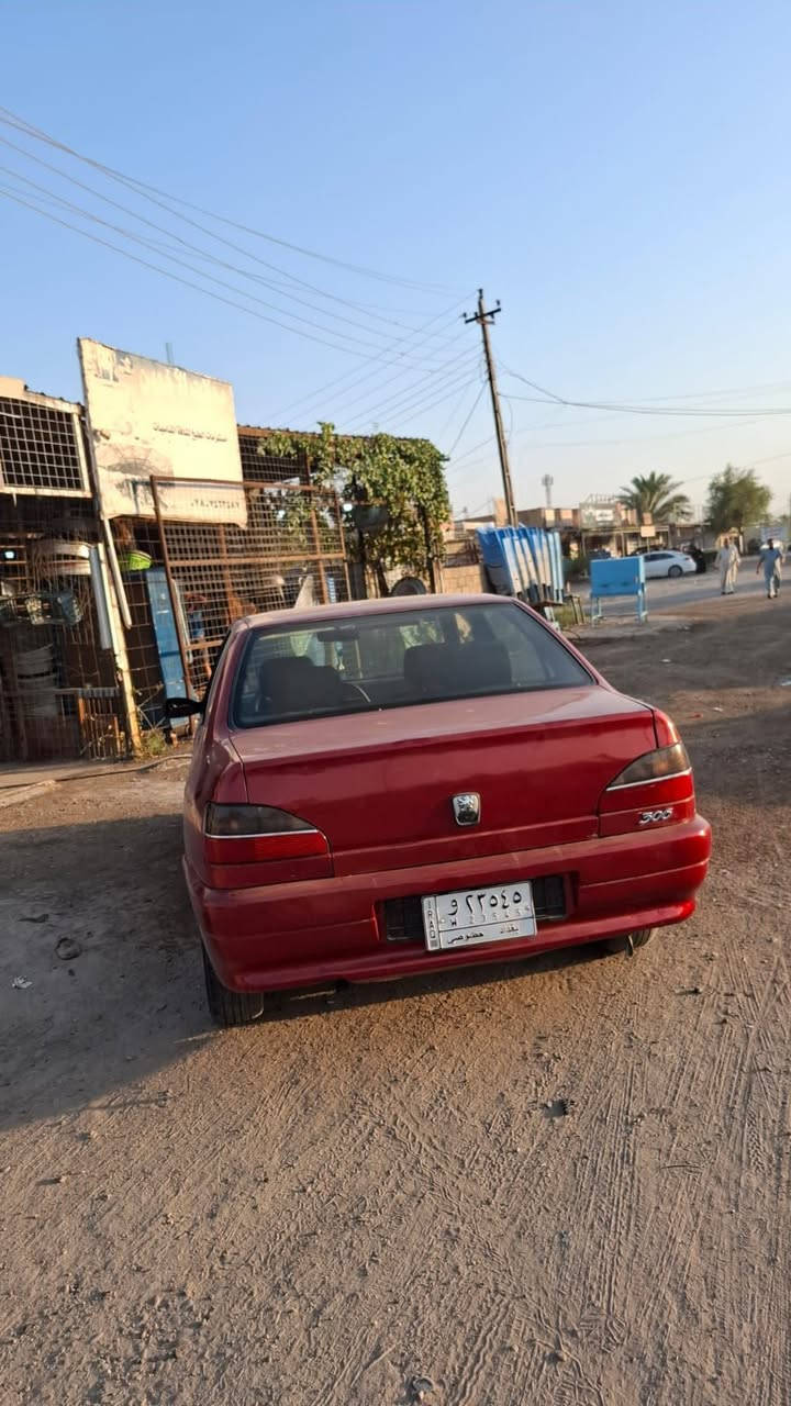 السلام عليكم 
بيجو 306 موديل 2002
كير ومحرك وتايرات وصدر
 وباتري وراديتر كله جديد
 رقم بغداد مكاني الدوره 
السعر 35 وبيها مجال قليل
رقمي***********
