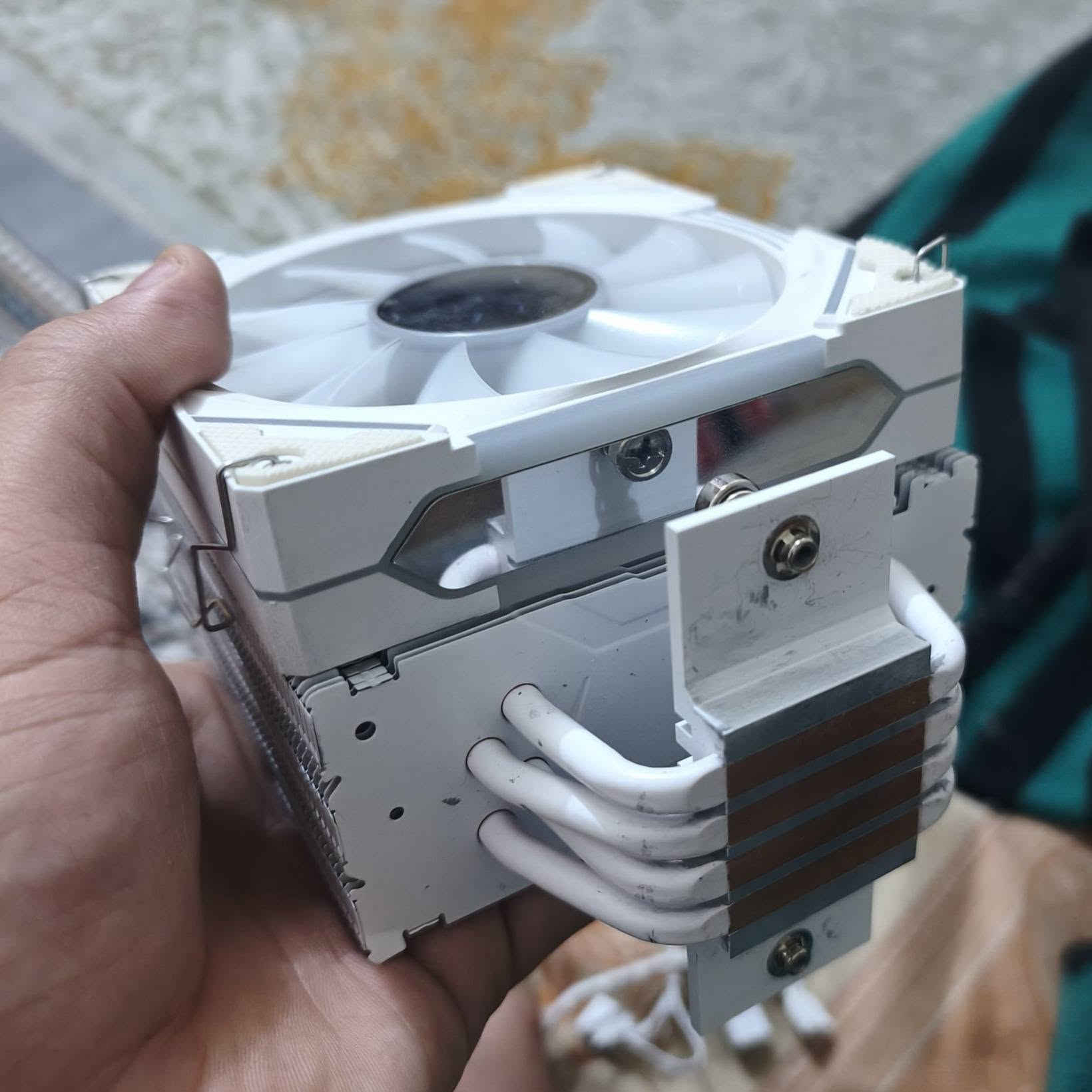 تبريد هوائي احترافي للمعالج MASS MA-400 (اللون الأبيض المميز) 
جدا نضيف وجميع غراضه موجوده 
35 مع توصيل
