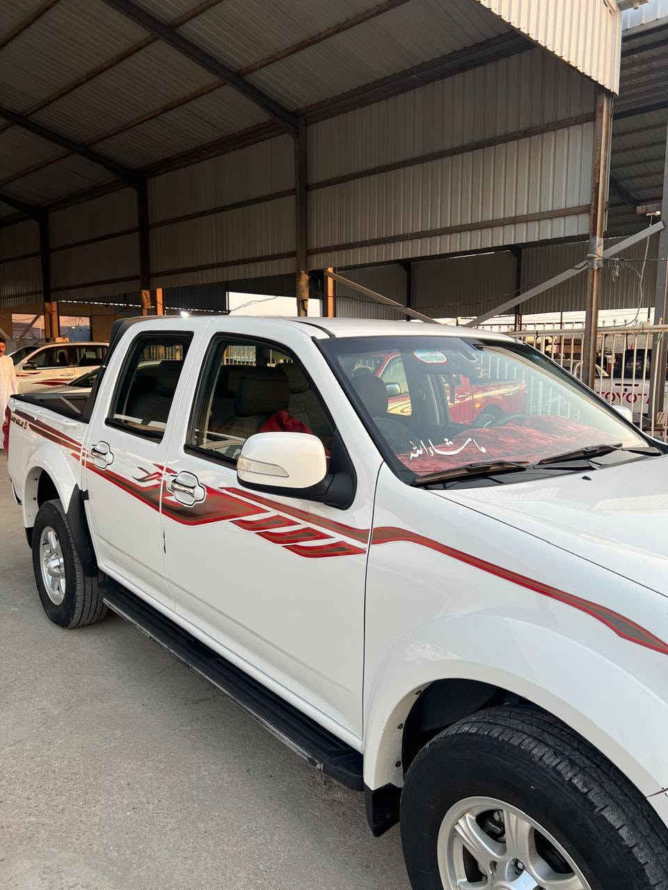 السلام عليكم 
كريت ويل للبيع 
موديل 2023
كفالة عامة 
ماشيه 80 الف 
رقم بغداد 
سعر 120
المكان واسط الزبيدية 
للأستفسار 
***********
***********
